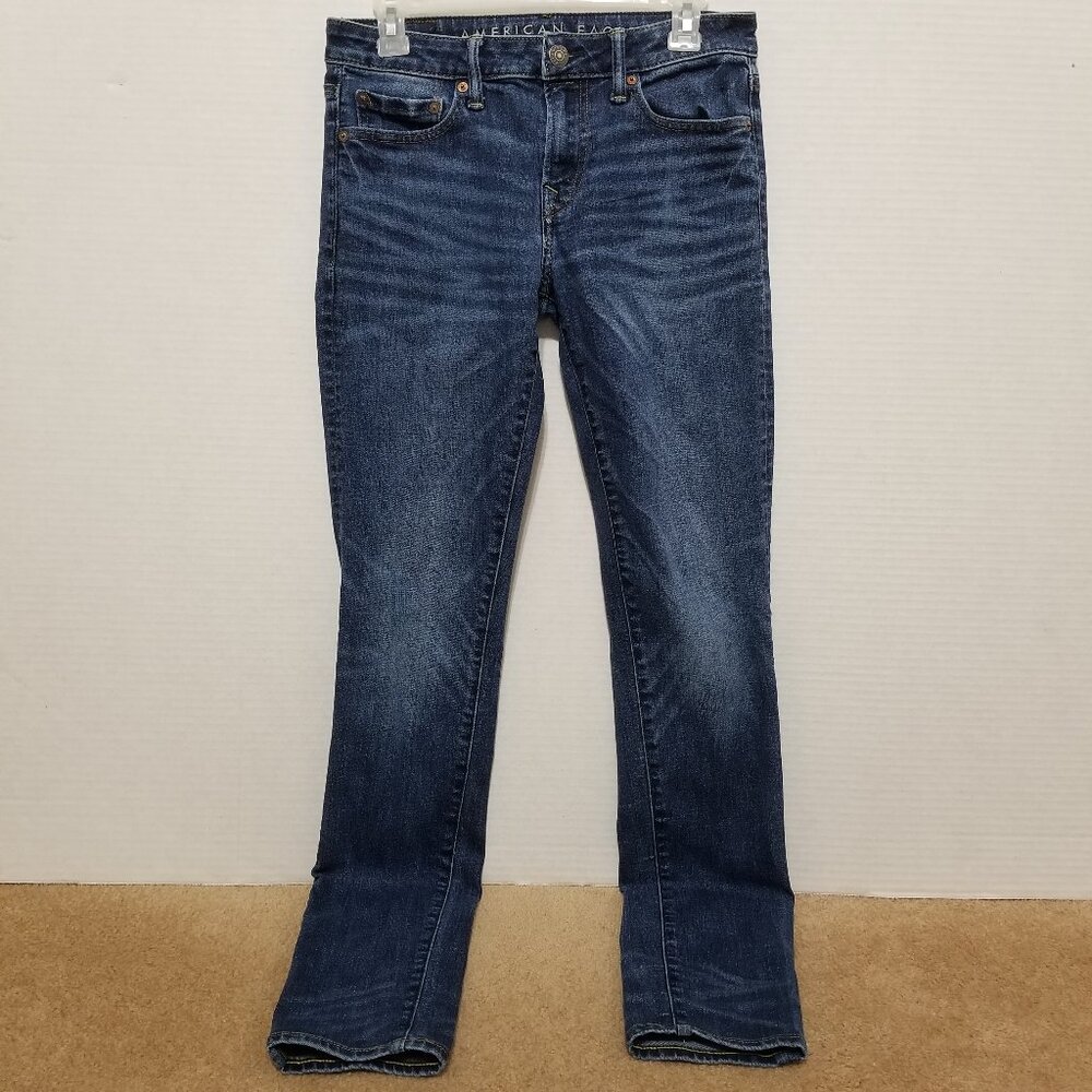 American Eagle jeans 30x34 Skinny denim whiskered next level airflex stretch
